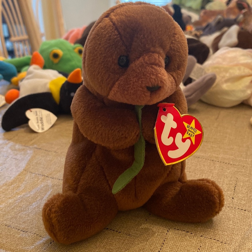 1995 seaweed beanie baby